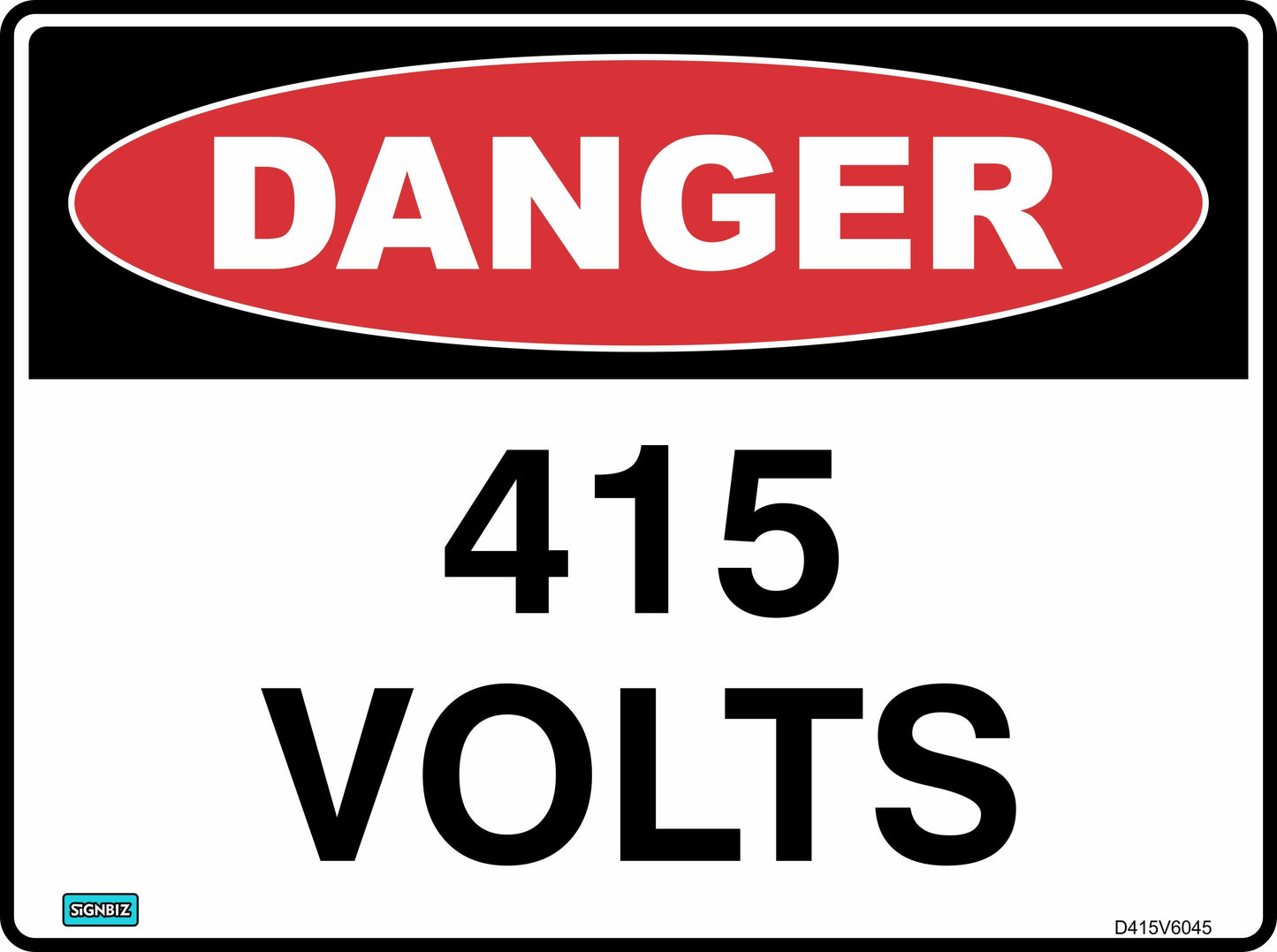 Danger 415 Volts