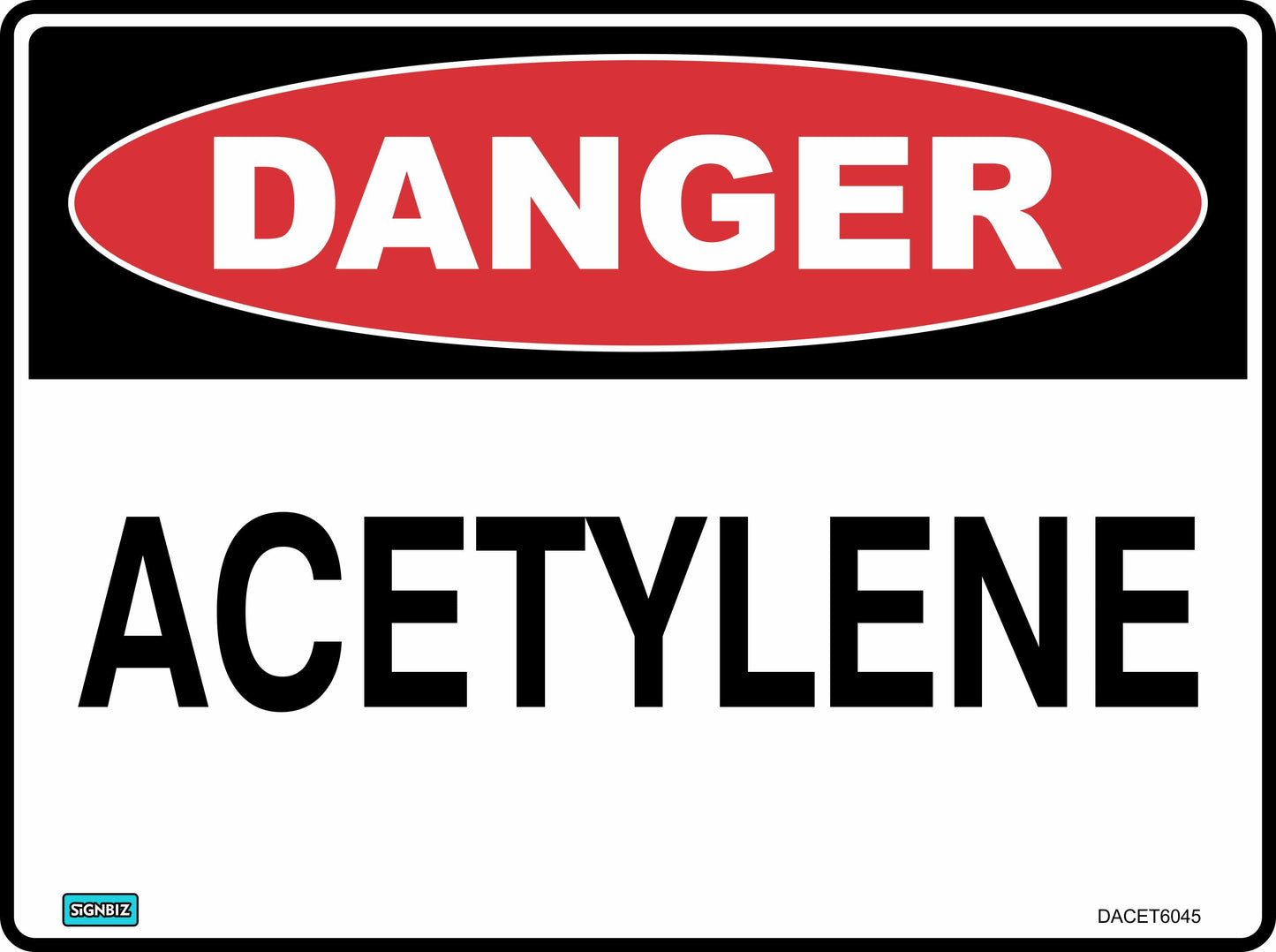 Danger Acetylene