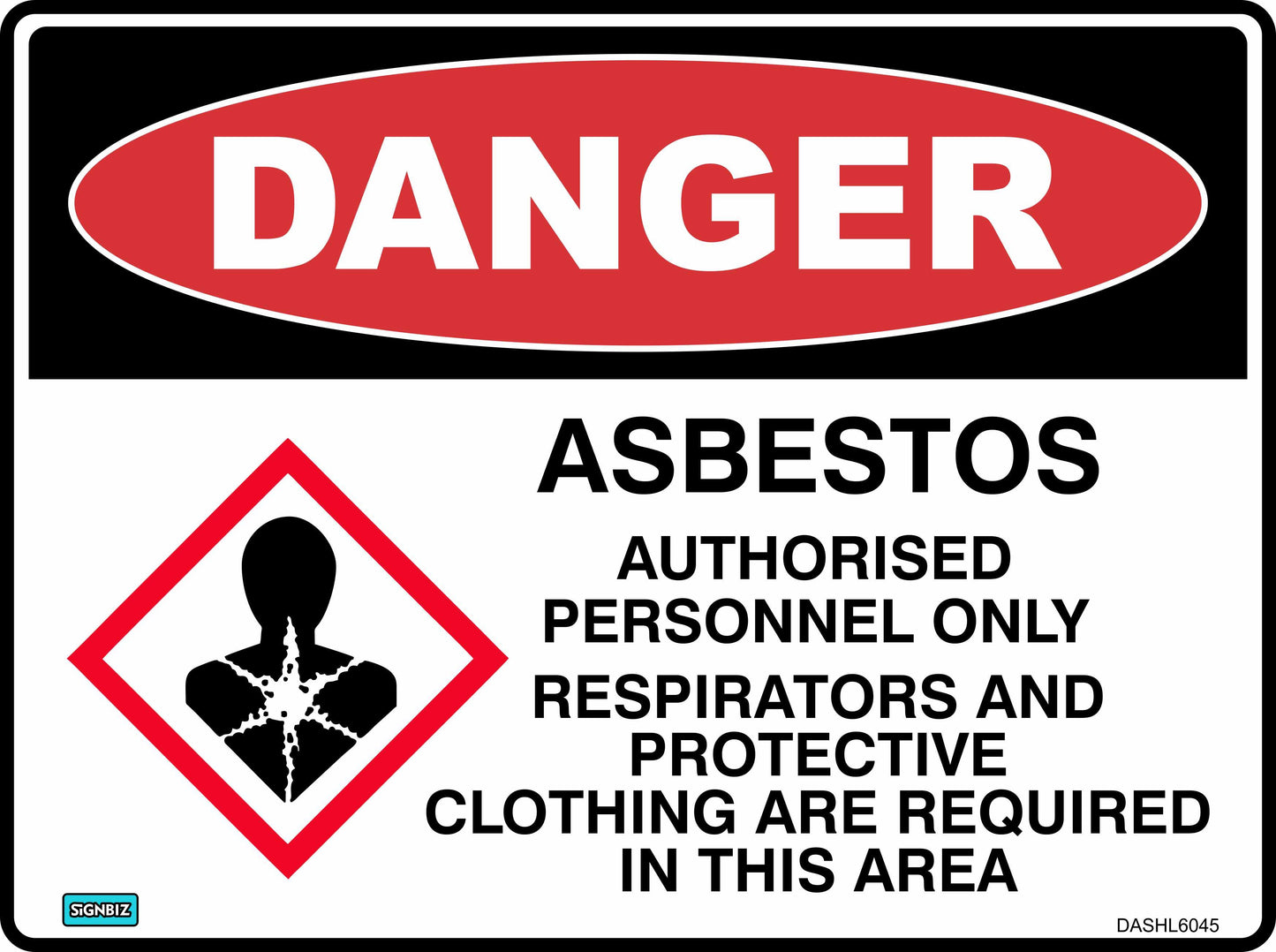 Danger Asbestos Respirators And Ppe Must Be Worn