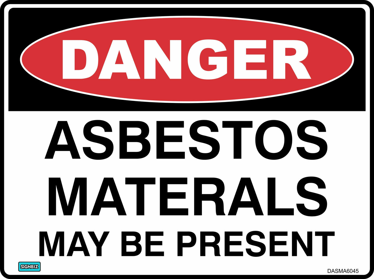 Danger Asbestos Material May Be Present