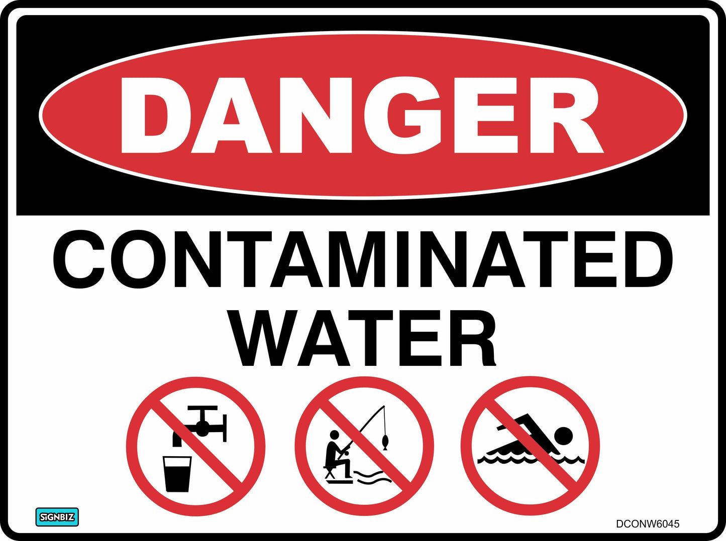 Danger Contaminated Water