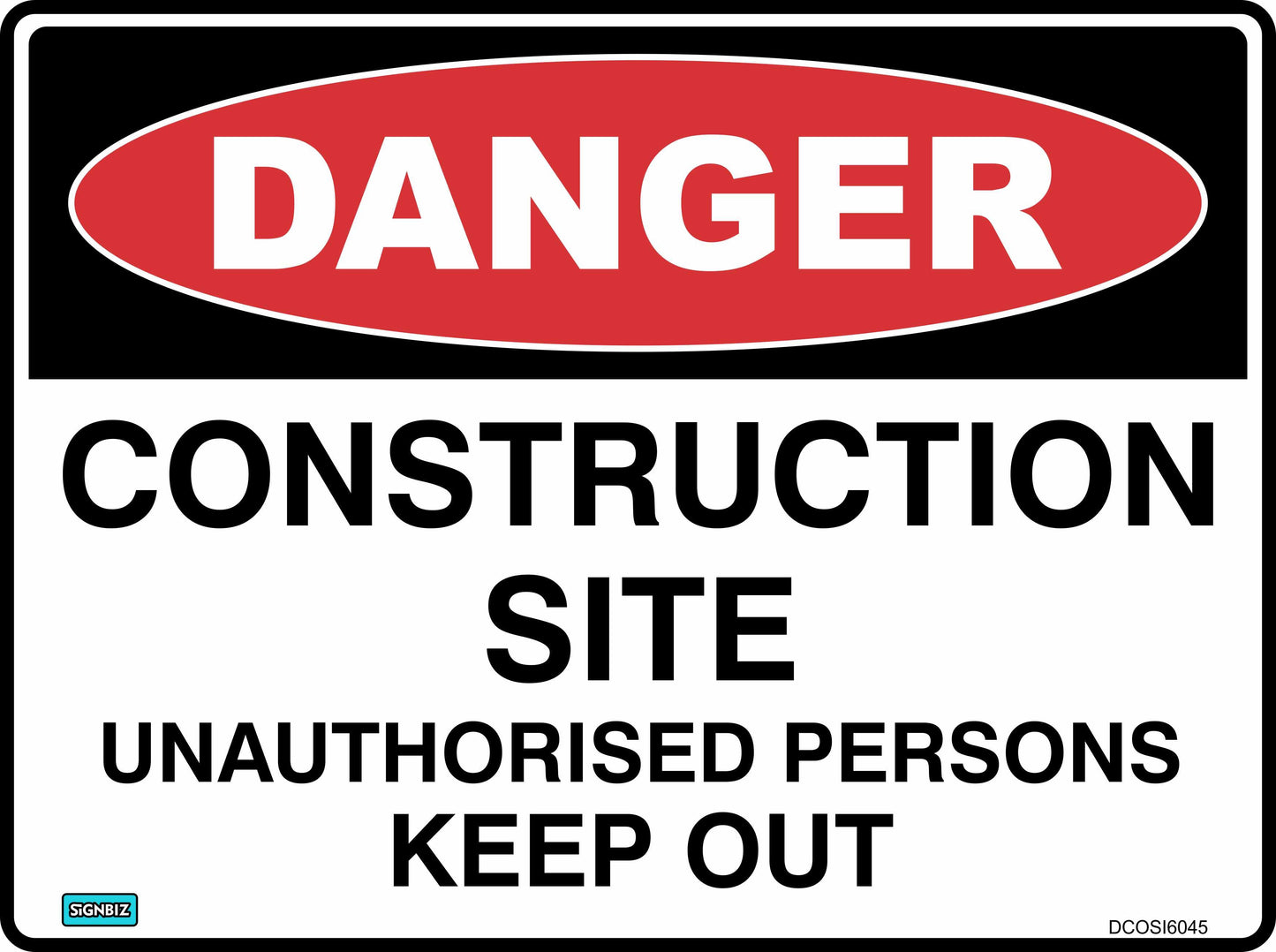 Danger Construction Site