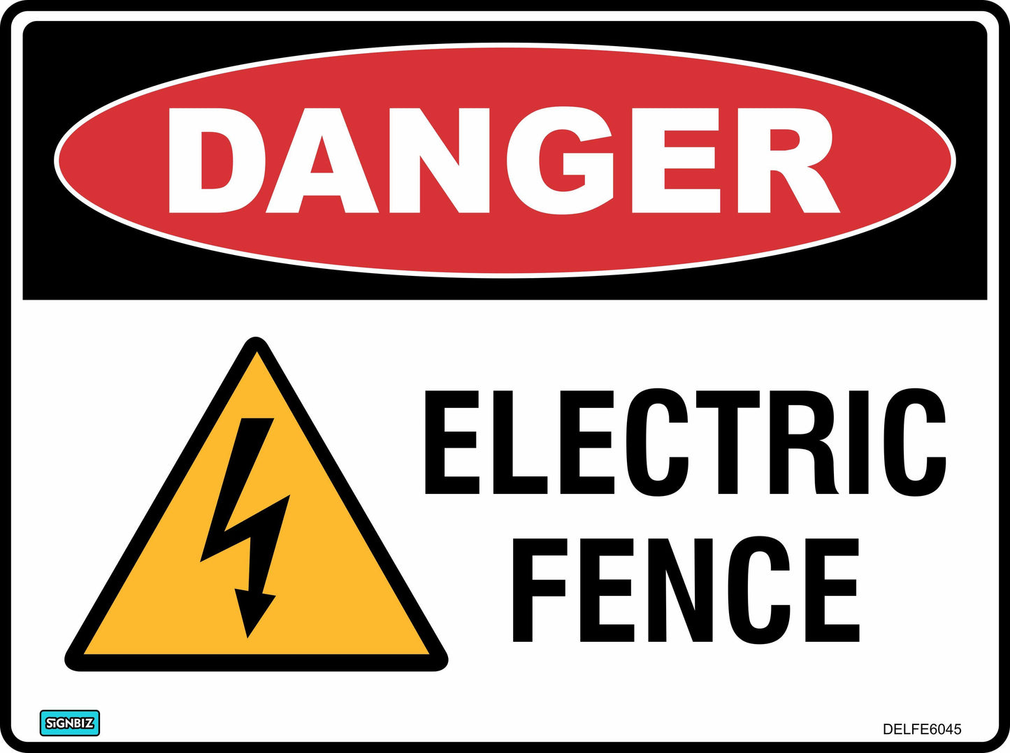 Danger Electric Fence