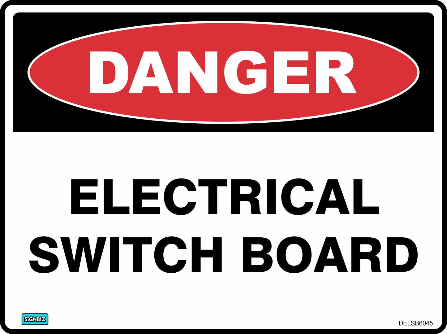 Danger Electrical Switch Board
