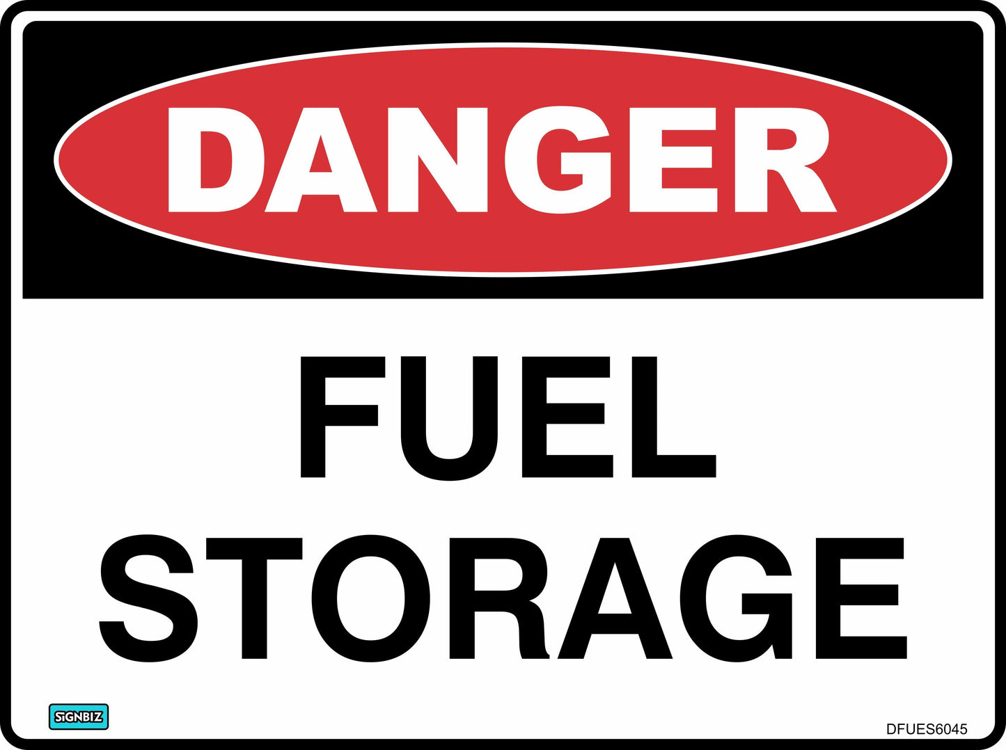 Danger Fuel Storage