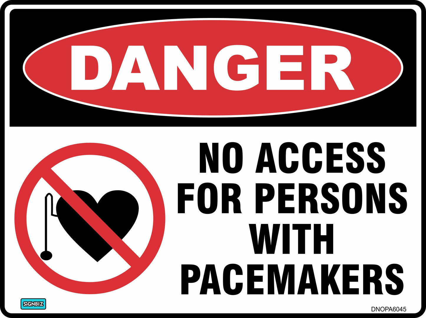 Danger N/A For Person W/ Pacemaker