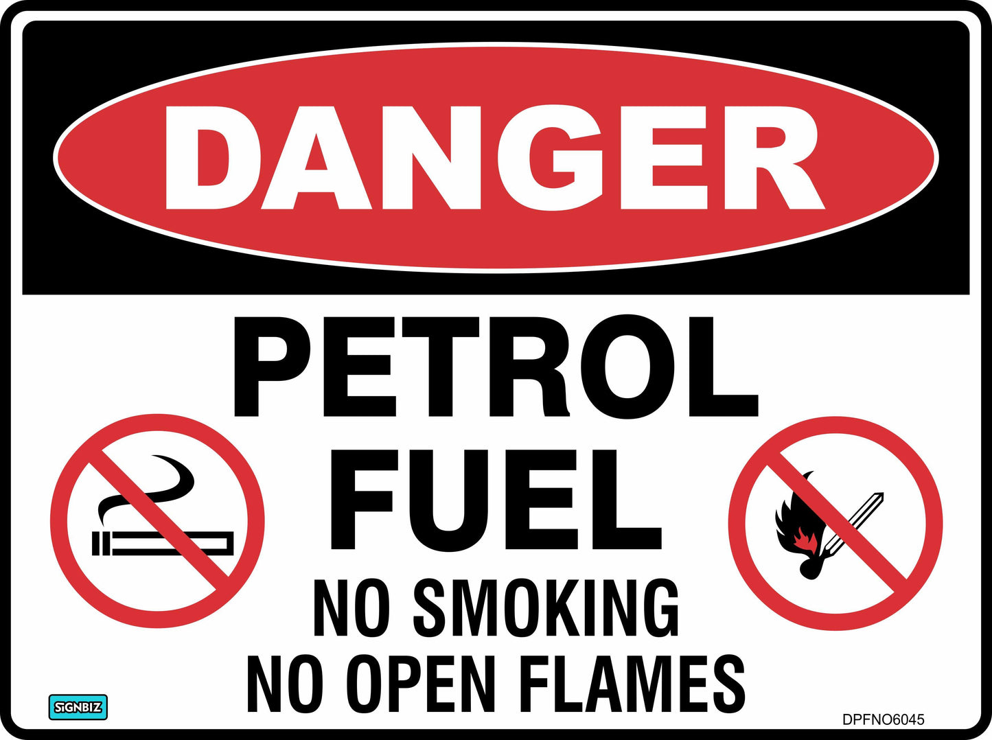 Danger Petrol Fuel