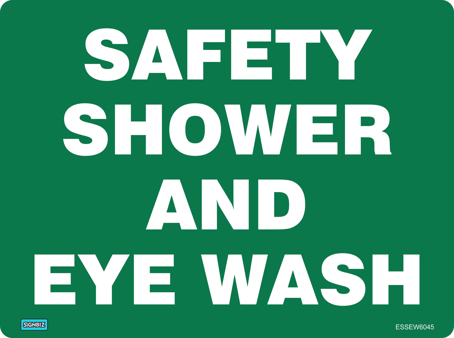 Emergency Safety Shower & E/W