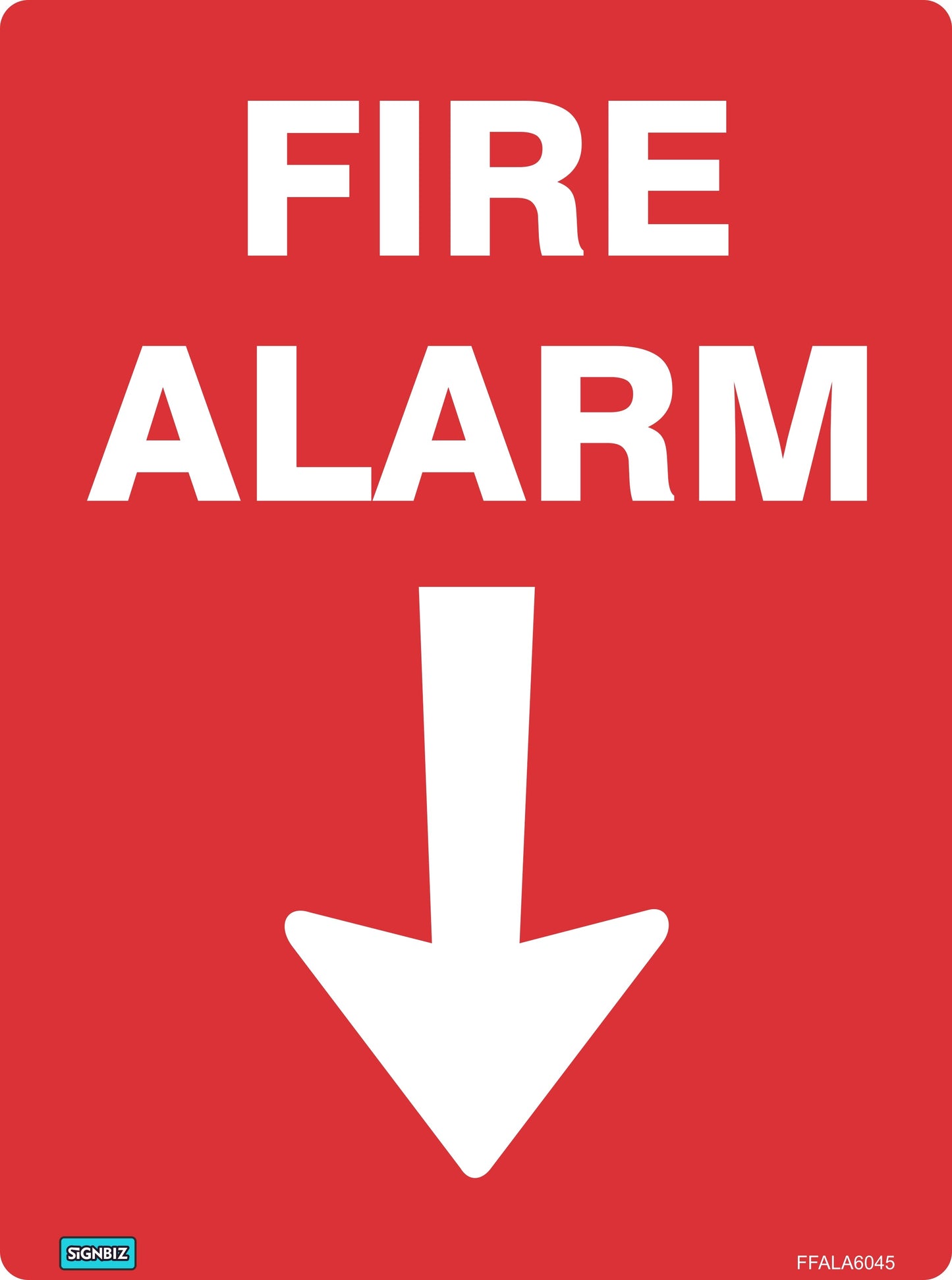 Fire Alarm With Arrow
