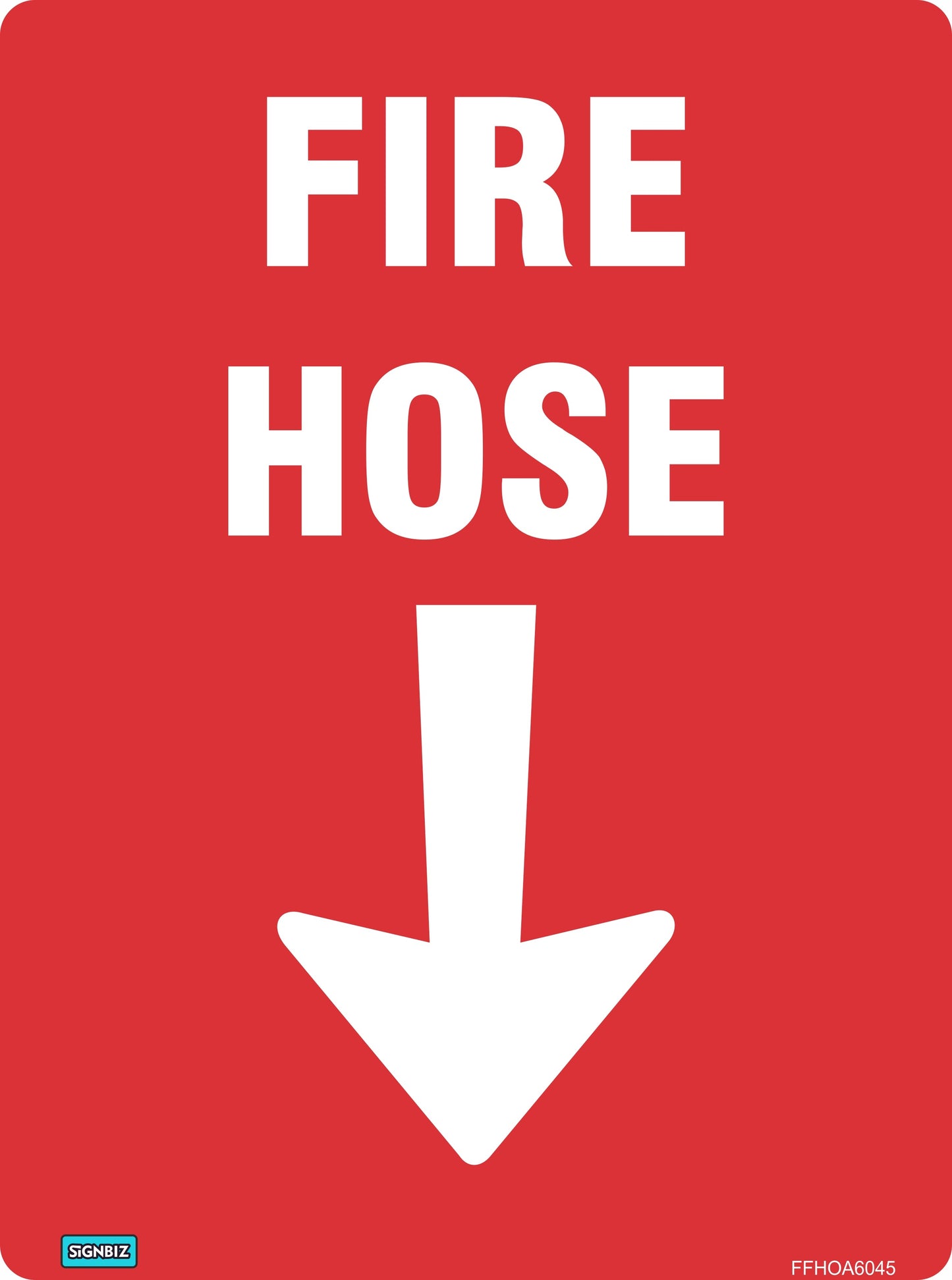 Fire Hose With Arrow