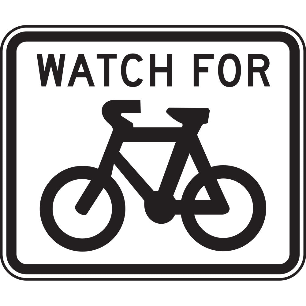 G9-57 - Watch For Bicycles