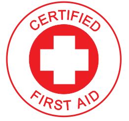 ERT CERTIFIED FIRST AID HARD HAT DECAL