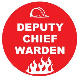 DEPUTY CHIEF WARDEN HARD HAT DECAL