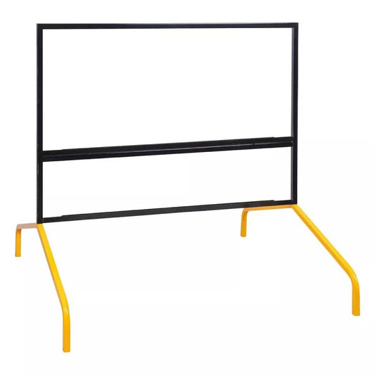 MMS Multi Message Frame - 1200 x 900mm + Yellow Legs