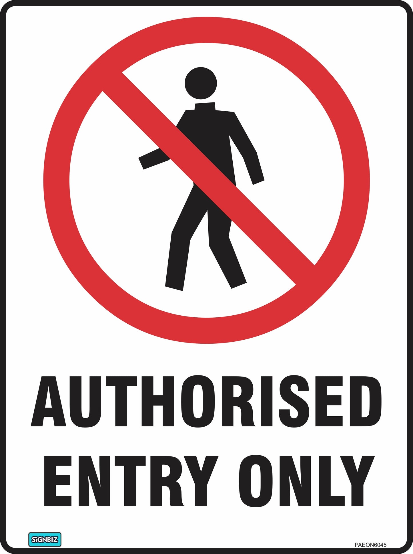 Prohibition Auth Entry Only