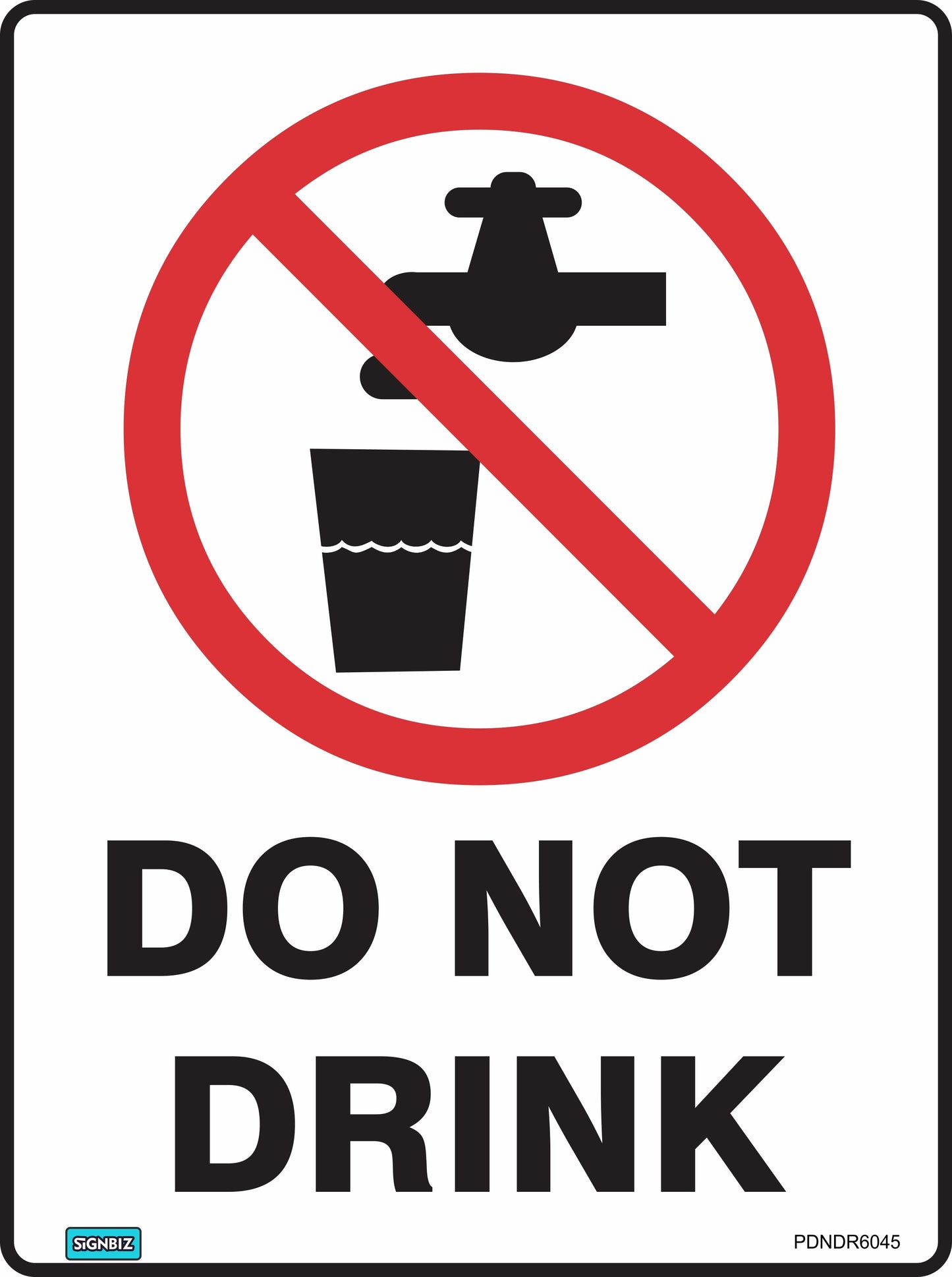 Prohibition Do Not Drink