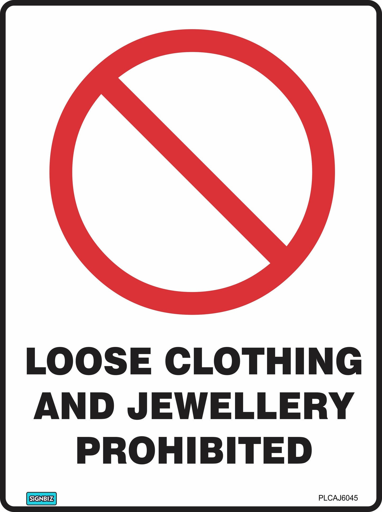 Prohibition Loose Clothing