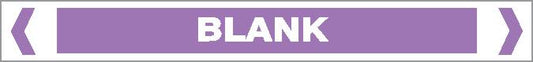 Pipe Marker - ACID / ALKALI - BLANK