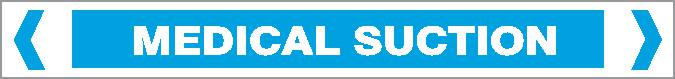Pipe Marker - AIR - MEDICAL SUCTION