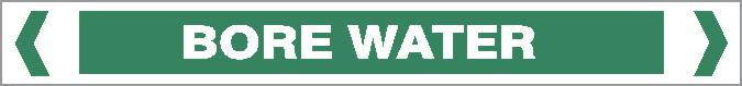 Pipe Marker - WATER - BORE WATER