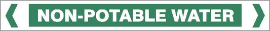 Pipe Marker - WATER - NON POTABLE WATER