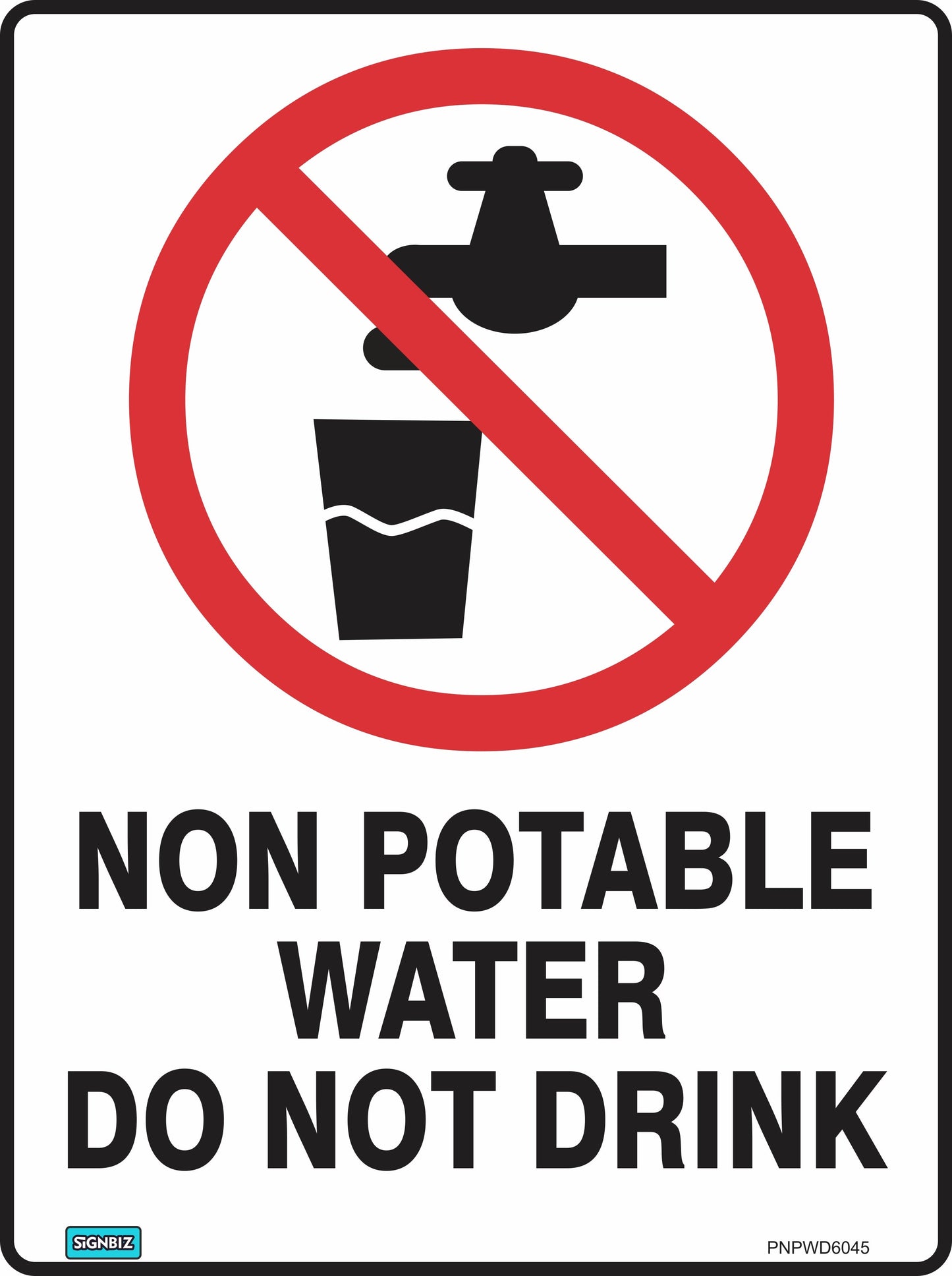 Prohibition Non Potable Water