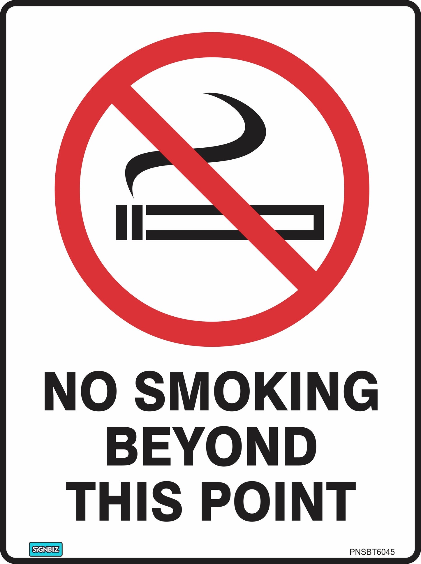Prohibition No Smoking Beyond
