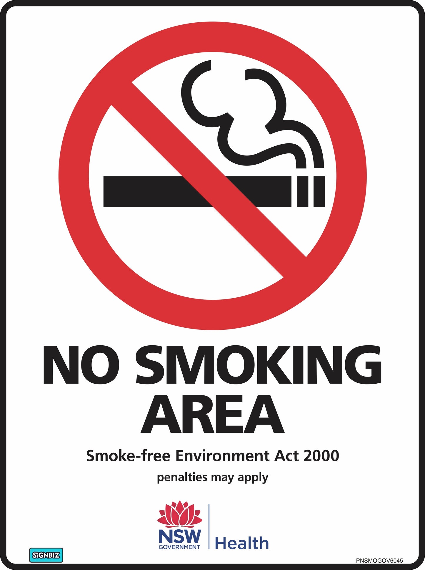 Prohibition No Smoking Area Gov