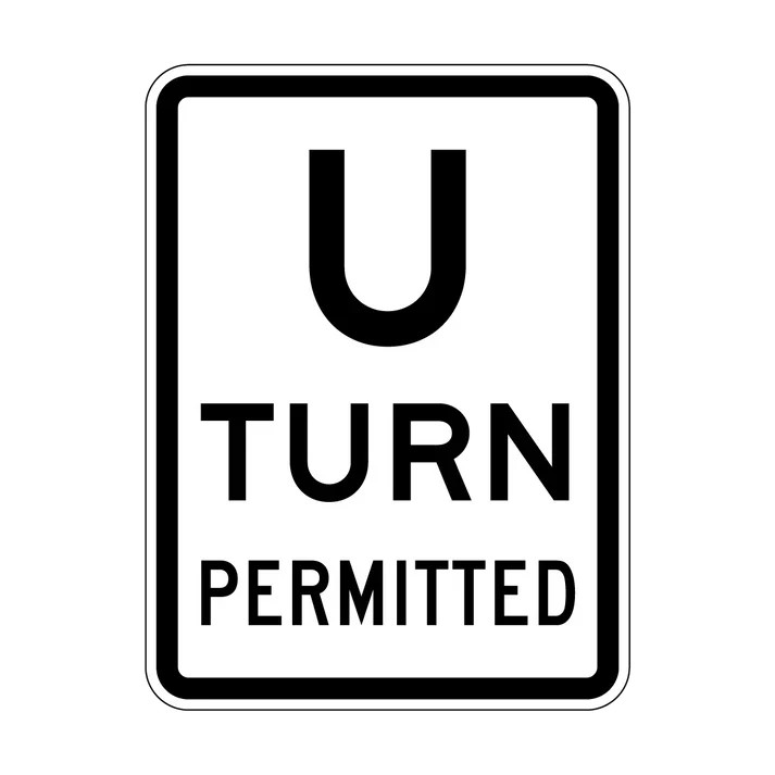 R2-15 U Turn Permitted