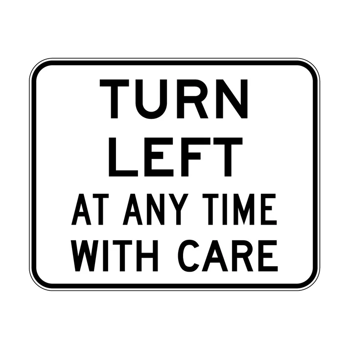 R2-16n Turn Left At Any Time With Care