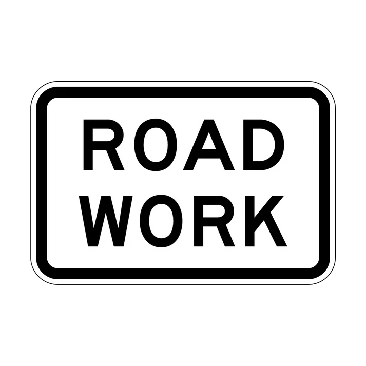 R4-3 Road Work
