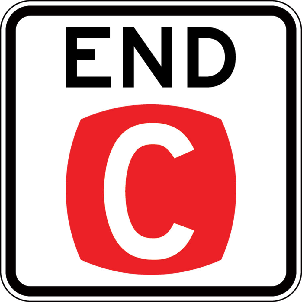 R5-51 End Clearway (Symbolic)