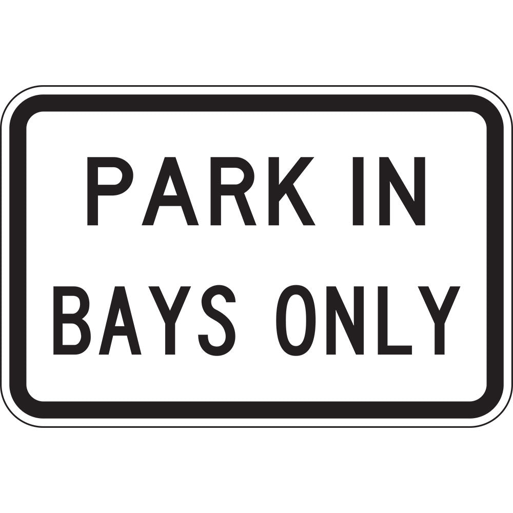 R5-65 Park In Bays Only
