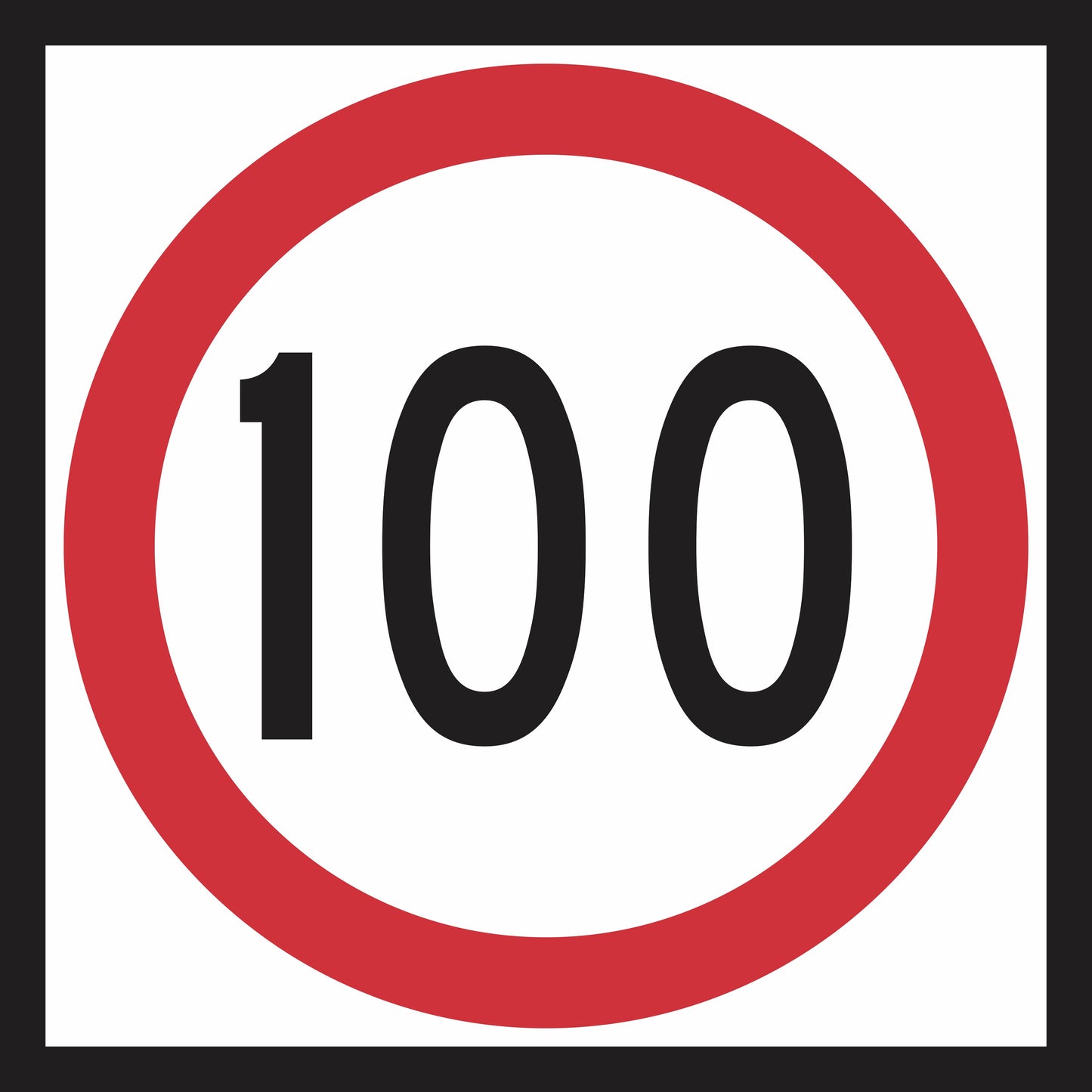 RM4-1(A) - Speed Limit (Mms Insert - To Be used on Multi Message Sign panels Only)