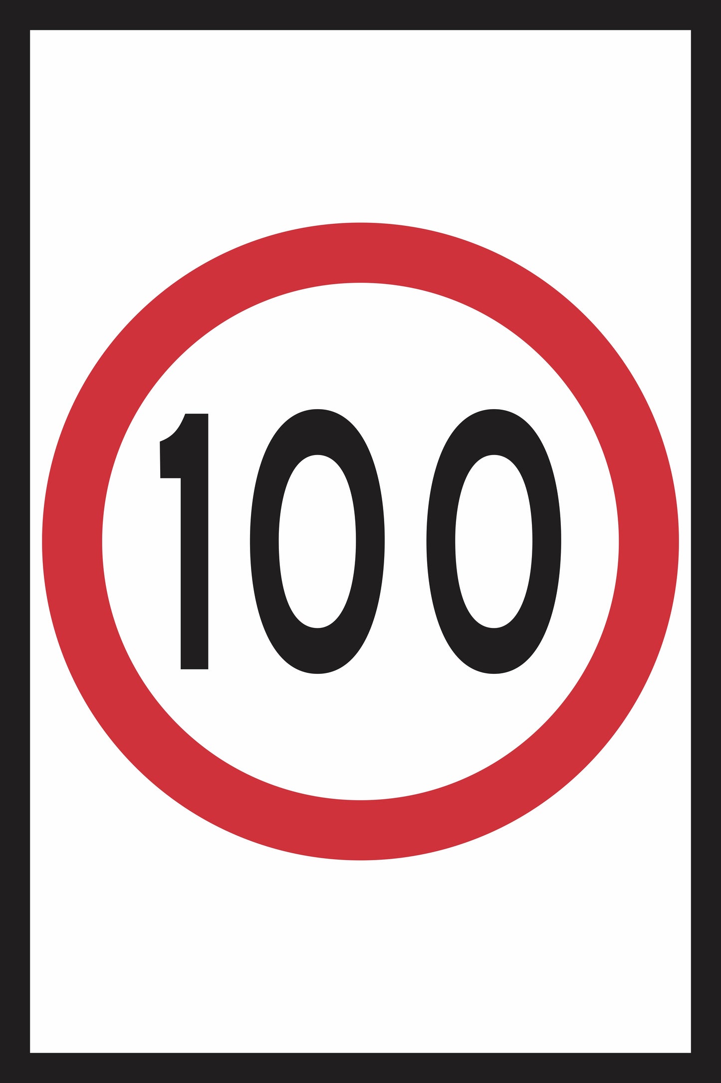 RM4-1(D) - Speed Limit (Mms Insert - To Be used on Multi Message Sign panels Only)