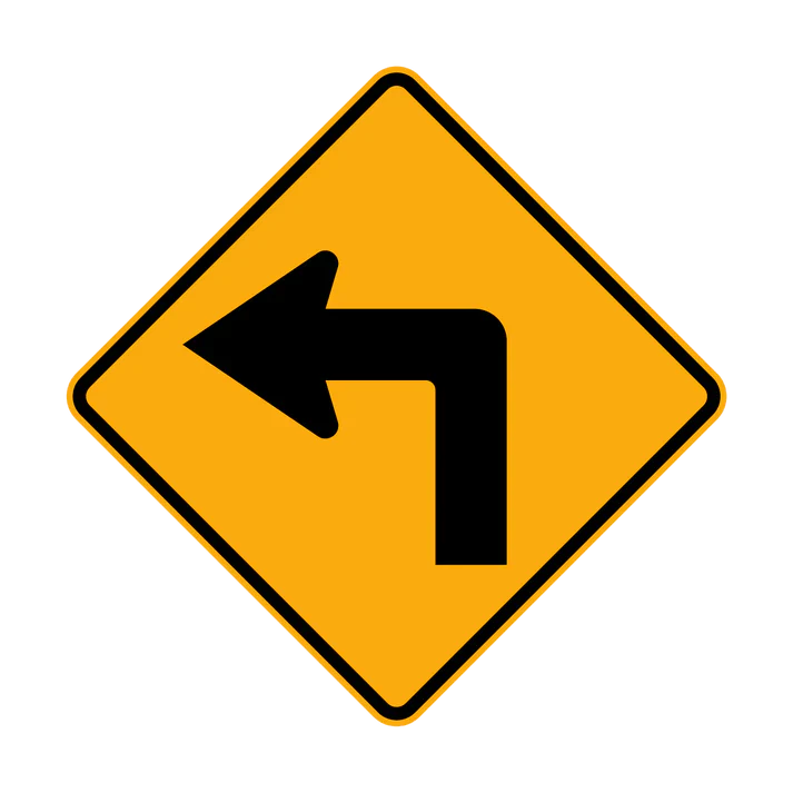 W1-1(L) - Turn Left (Symbolic)