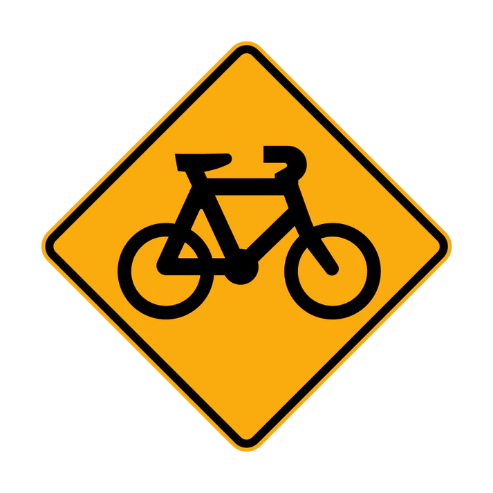 W6-7 - Bicycle (symbolic)