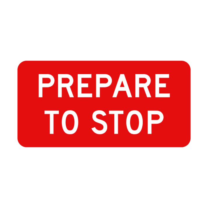 W8-27 - Prepare To Stop