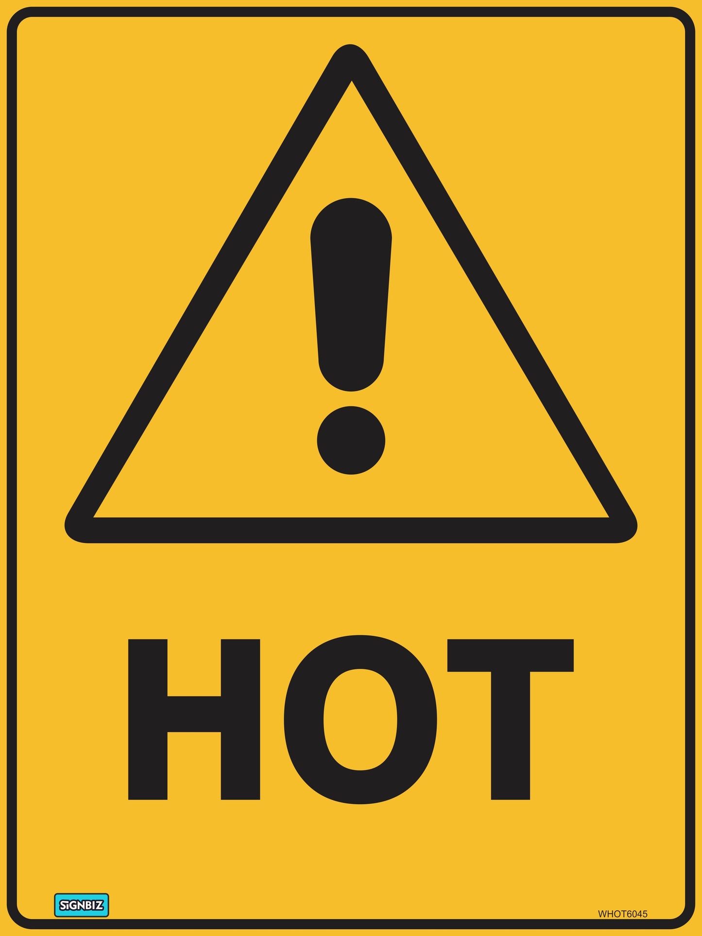 Warning Hot
