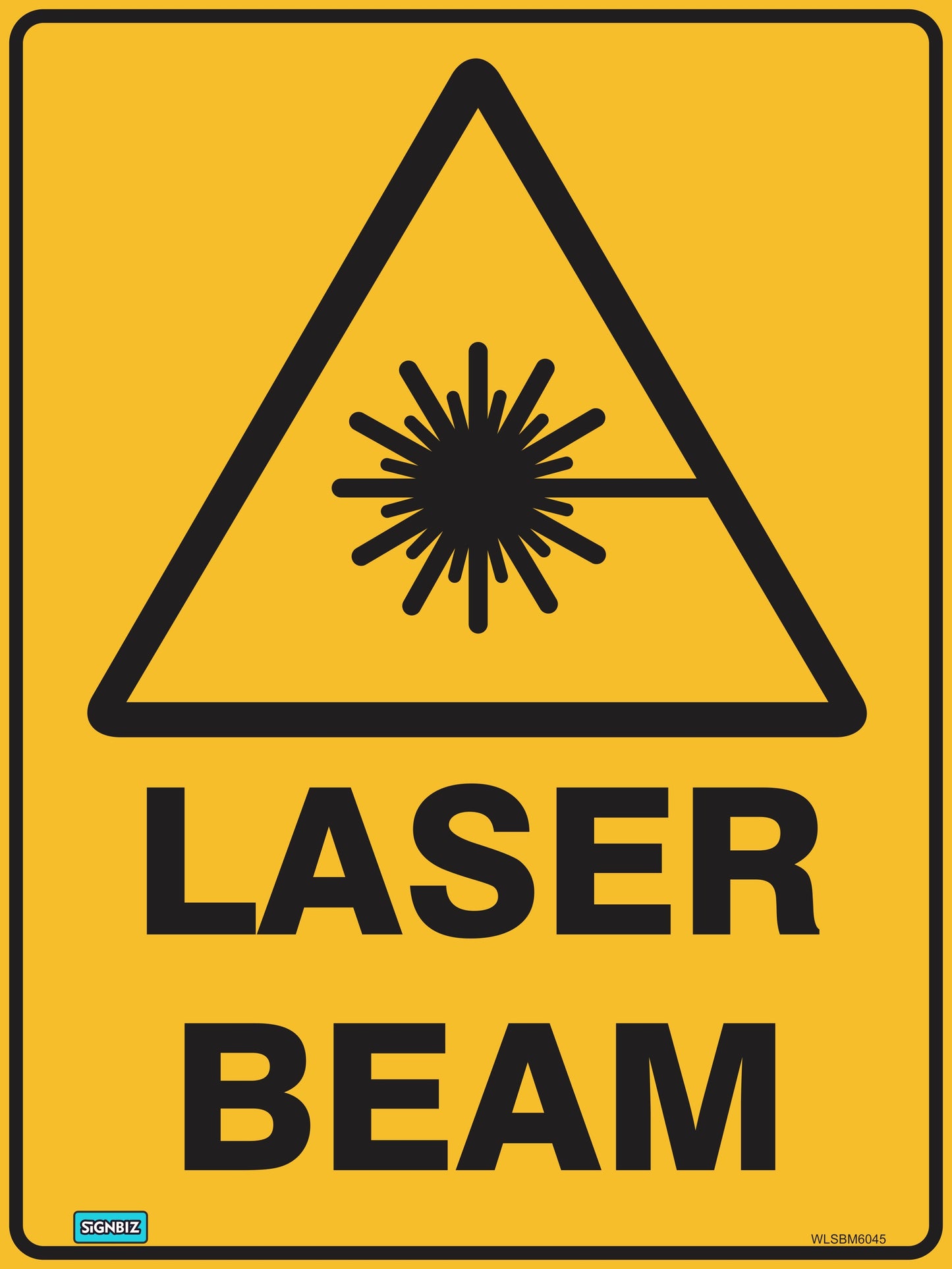 Warning Laser Beam