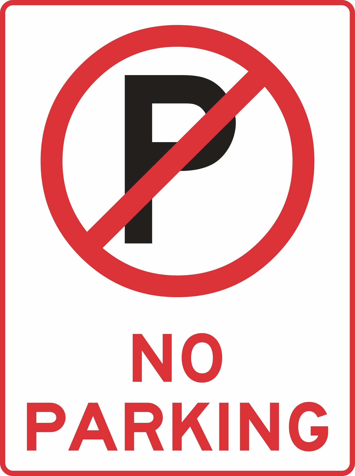 Parking Signs