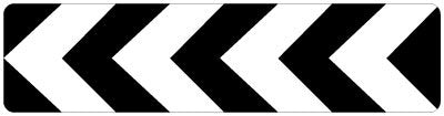 D4-1-1 Unidirectional Hazard Marker (Sightboard)
