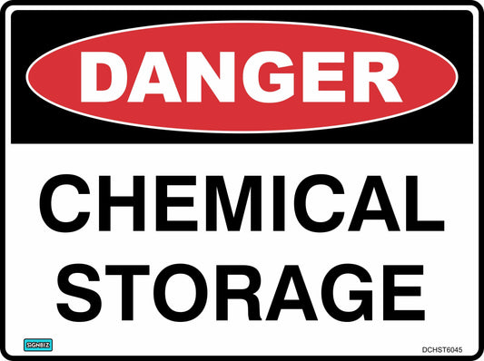 Danger Chemical Storage