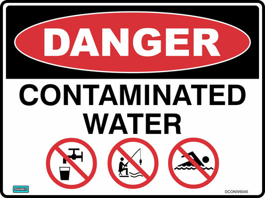 Danger Contaminated Water