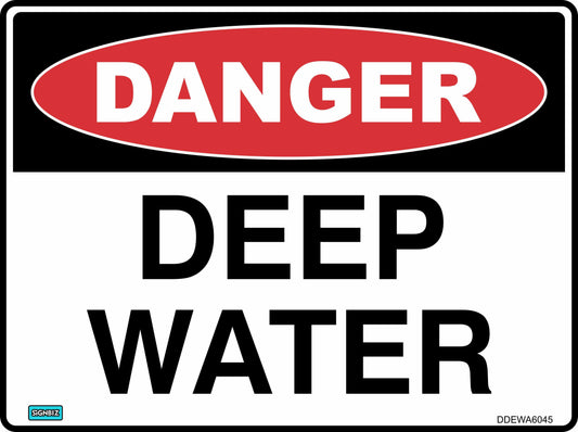Danger Deep Water