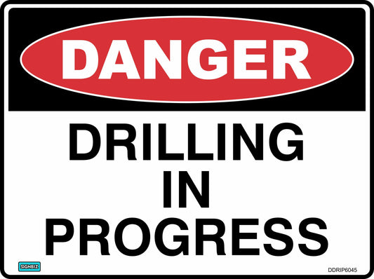 Danger Drilling In Progress