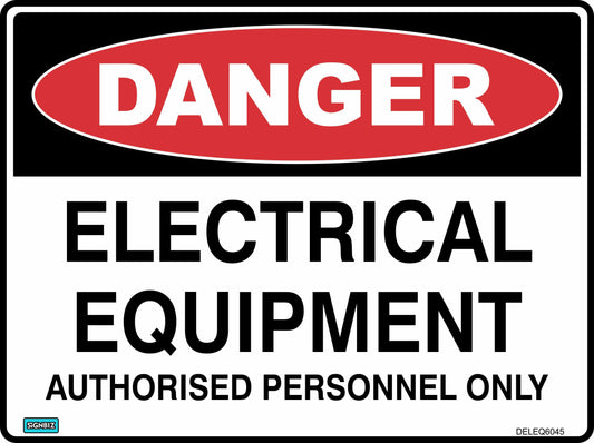 Danger Electrical Equipment
