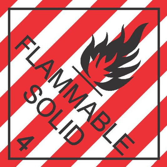 FLAMMABLE SOLID CL4 DIAMOND