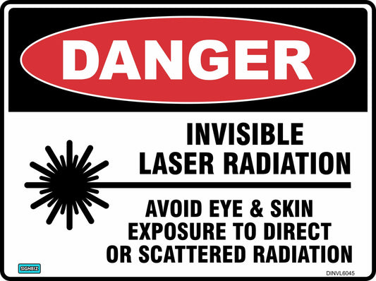Danger Invisible Laser Radiation