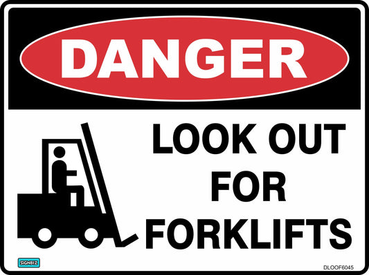 Danger Look Out For Forklifts